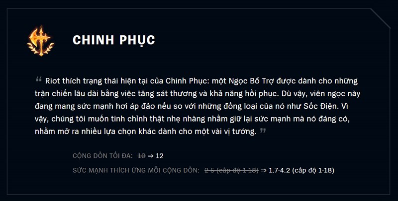 C&acirc;n bằng chỉnh sửa ngọc Chinh Phục