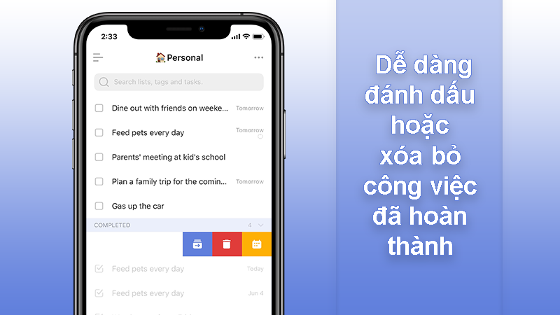 Quản l&yacute; nhiệm vụ đ&atilde; ho&agrave;n th&agrave;nh 