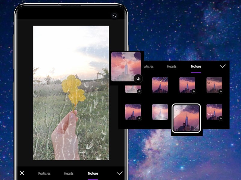 Bộ lọc m&agrave;u v&agrave; hiệu ứng video hấp dẫn