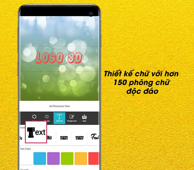 Thiết kế văn bản với hơn 150 phông chữ độc đáo