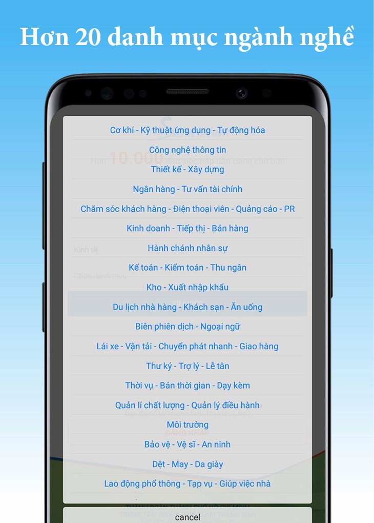 Tổng hợp hơn 20 danh mục ng&agrave;nh nghề cho bạn lựa chọn
