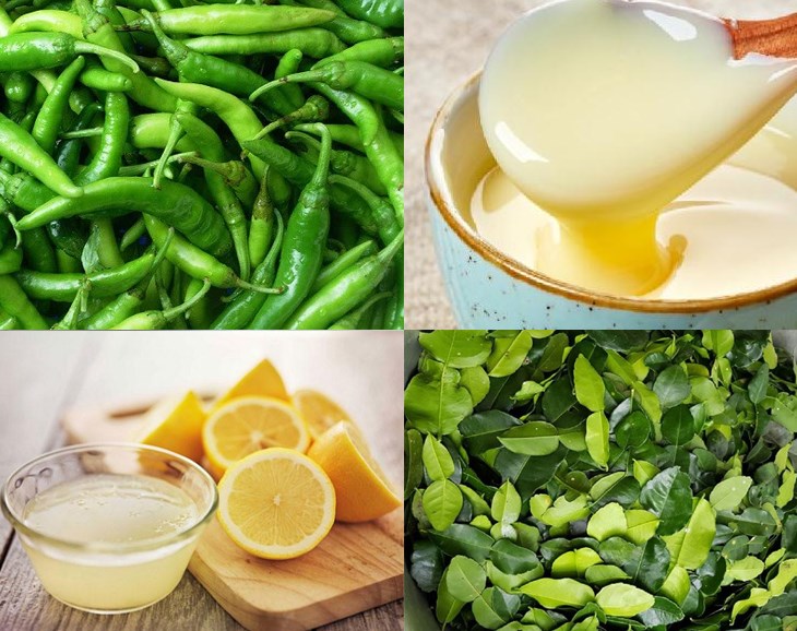 Nguyên liệu món ăn sốt chấm thịt nướng