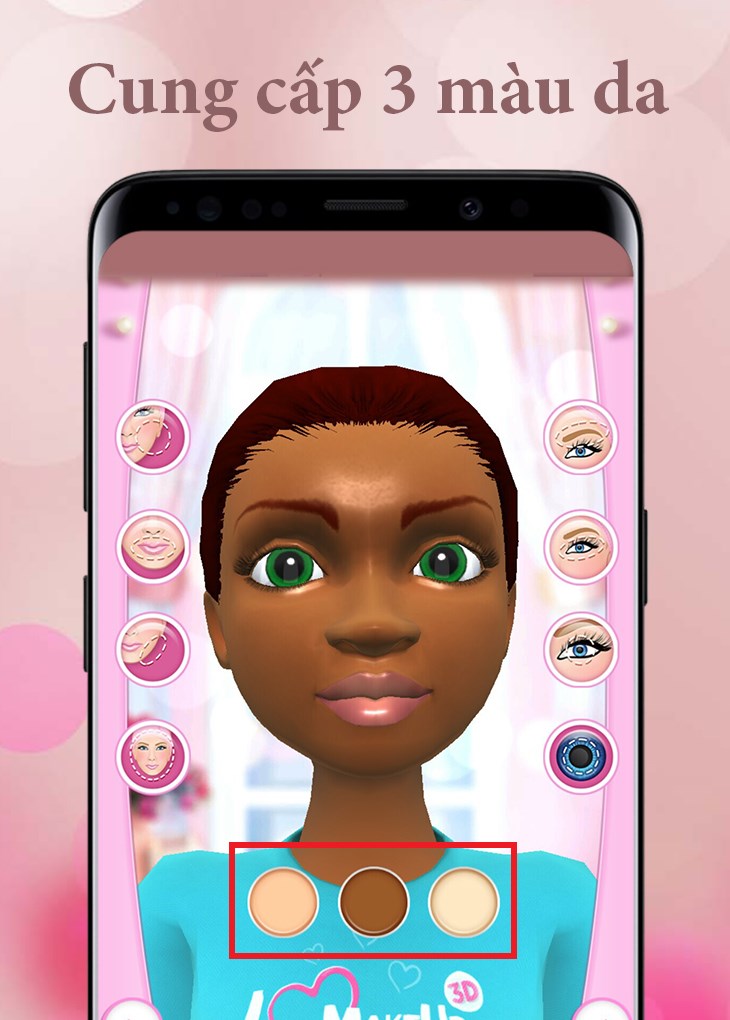 C&oacute; sẵn 3 m&agrave;u da cho bạn lựa chọn