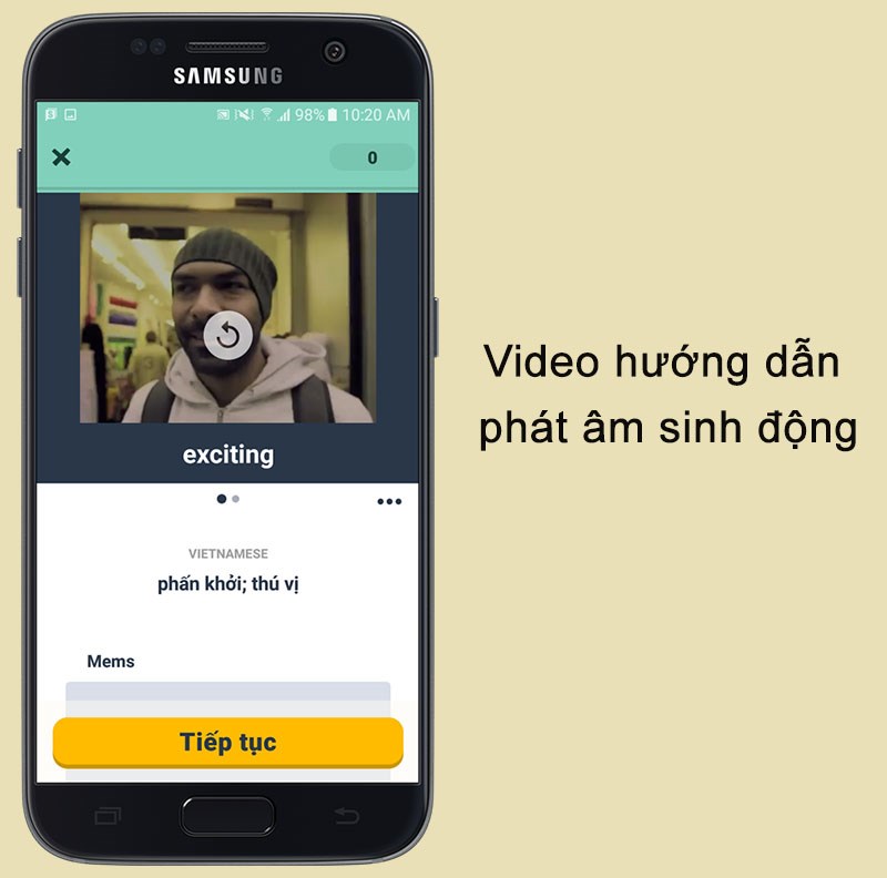 video hướng dẫn phát âm sinh động của người bản xứ 