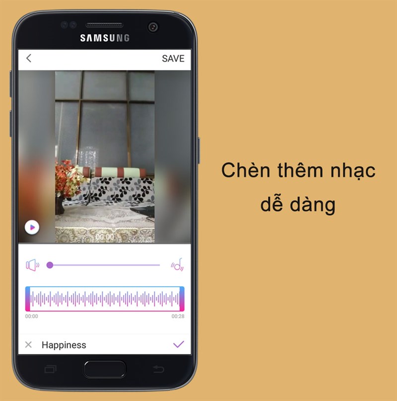 Dễ dàng chèn thêm nhạc vào video