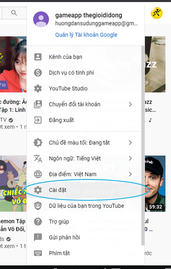 Hướng dẫn đăng kí tài khoản và tạo kênh Youtube