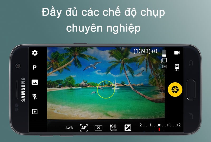 Đầy đủ chế độ chụp chuyên nghiệp như một máy ảnh cơ
