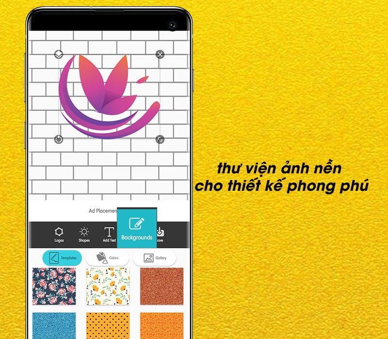 Thư viện ảnh nền cho thiết kế phong phú