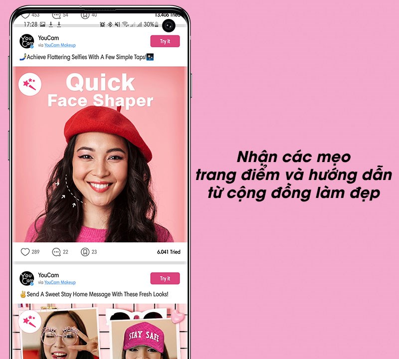 Nhận c&aacute;c mẹo trang điểm v&agrave; hướng dẫn mới nhất từ cộng đồng l&agrave;m đẹp