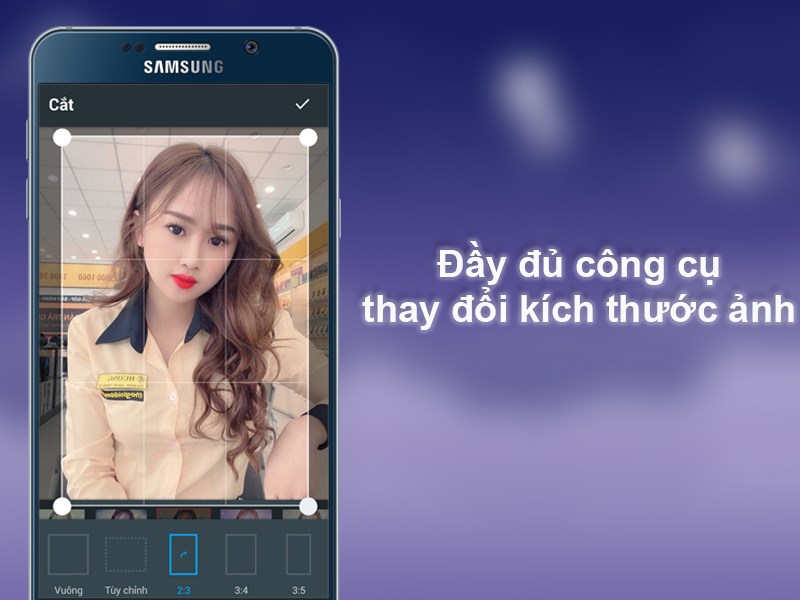 Thay đổi kích thước ảnh nhanh chóng