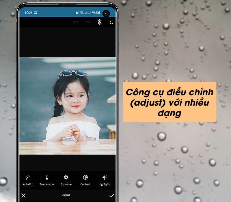 C&ocirc;ng cụ điều chỉnh (adjust) với nhiều dạng