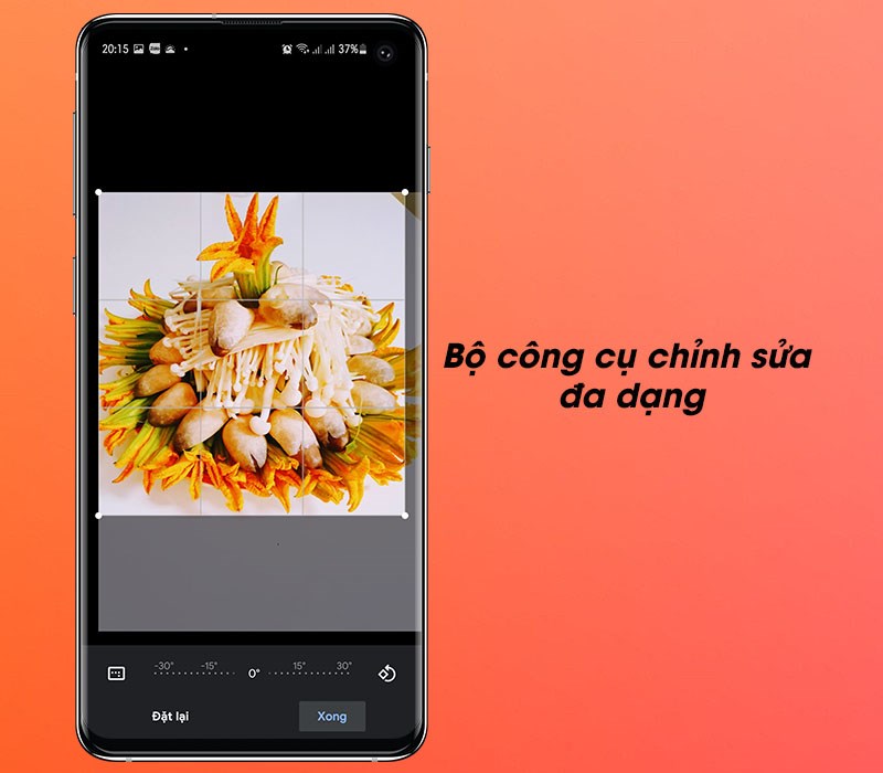 Bộ công cụ chỉnh sửa đa dạng