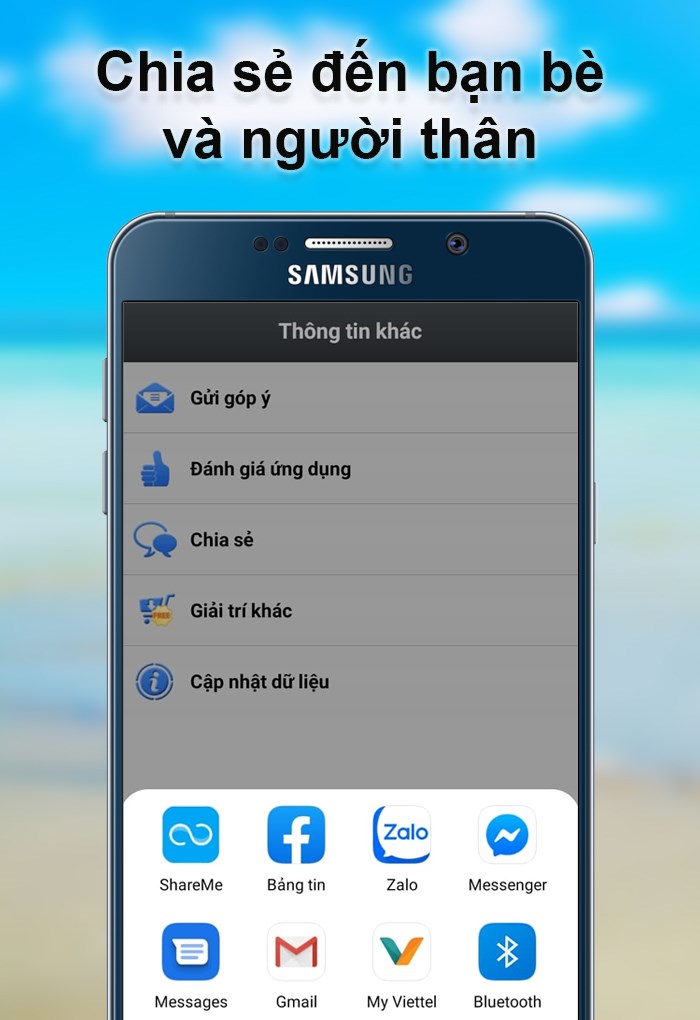 Sử dụng miễn ph&iacute; v&agrave; chia sẻ ứng dụng cho bạn b&egrave;