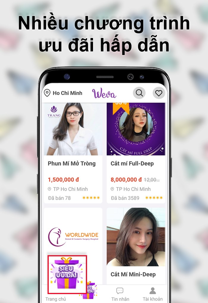 Nhiều chương tr&igrave;nh ưu đ&atilde;i từ c&aacute;c bệnh viện thẩm mỹ