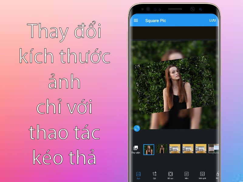 Thay đổi kích thước ảnh nhanh chóng