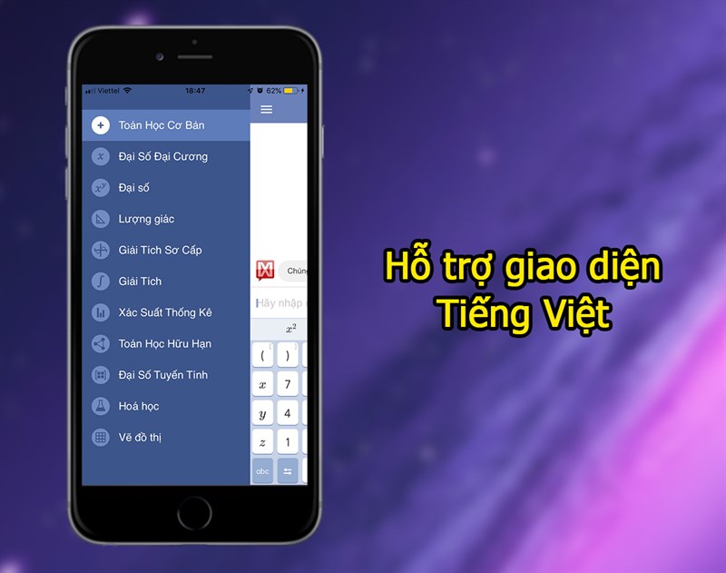 Hỗ trợ giao diện Tiếng Việt