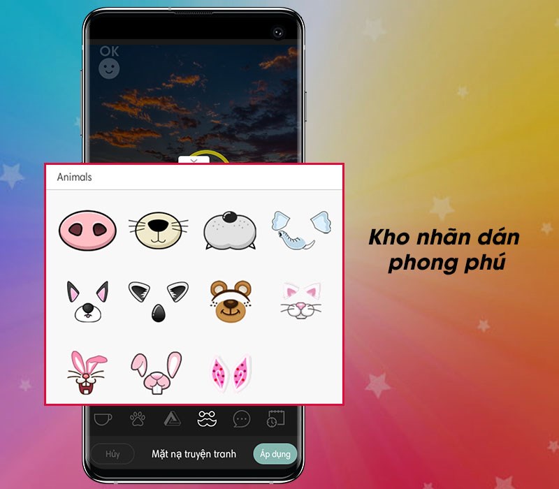 Hỗ trợ c&aacute;c chế độ l&agrave;m đẹp