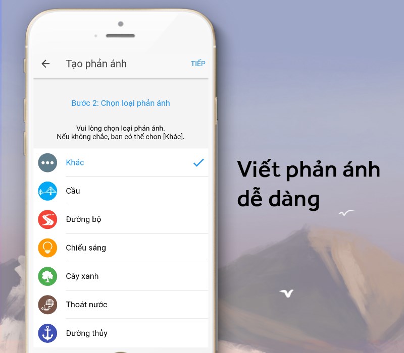 Viết bài phản ánh