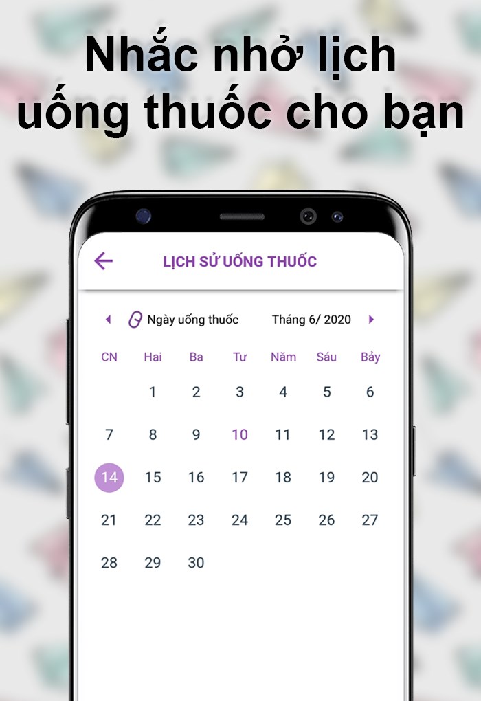  Nhắc nhở lịch uống thuốc cho bạn
