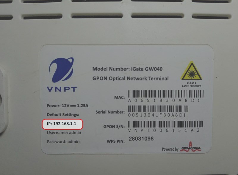 Xem địa chỉ IP