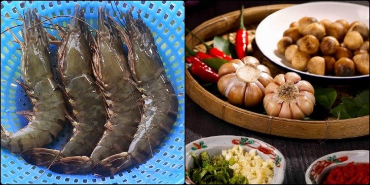 Nguyên liệu làm món canh Tomyum