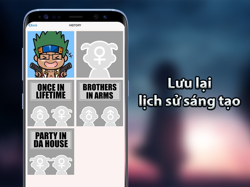 Lưu lại lịch sử sáng tạo