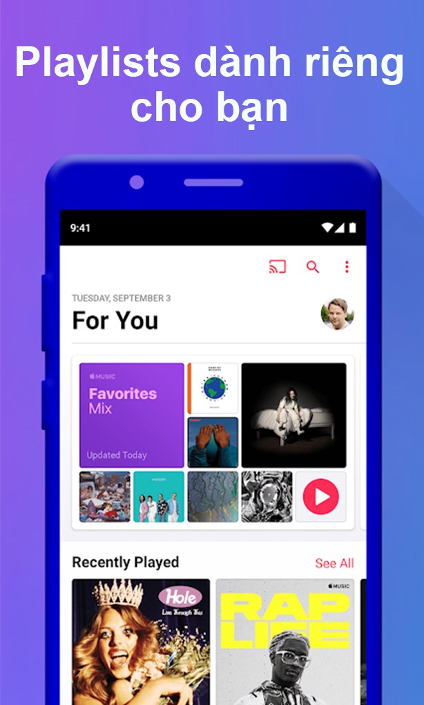 Kh&aacute;m ph&aacute; những Playlists d&agrave;nh ri&ecirc;ng cho bạn&nbsp;