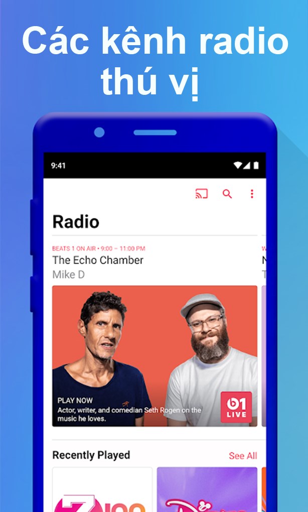 Nghe c&aacute;c k&ecirc;nh radio cực th&uacute; vị&nbsp;