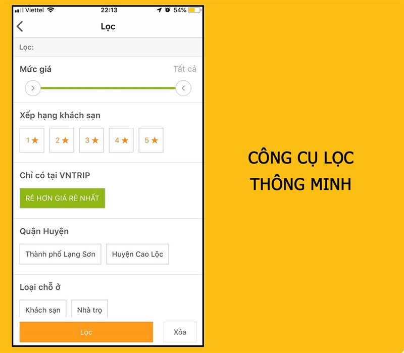 C&ocirc;ng cụ so s&aacute;nh gi&aacute; v&eacute; m&aacute;y bay, gi&aacute; ph&ograve;ng th&ocirc;ng minh