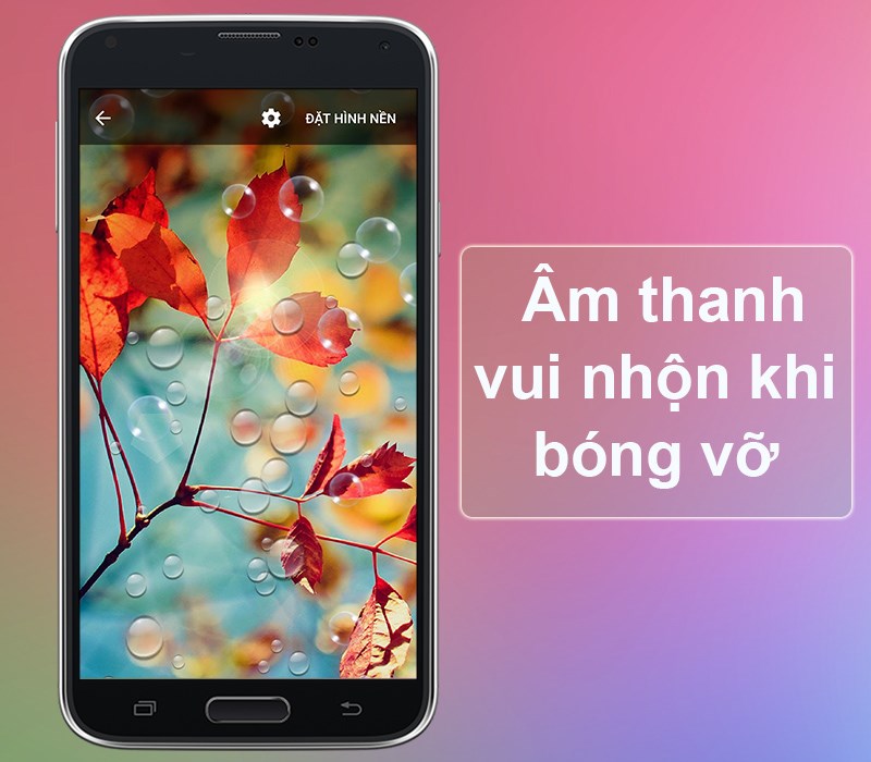 Âm thanh vui nhộn khi làm vỡ những quả bóng
