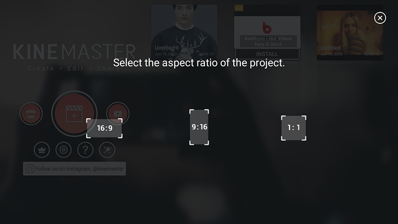  Hỗ trợ c&aacute;c loại tỉ lệ khung h&igrave;nh.