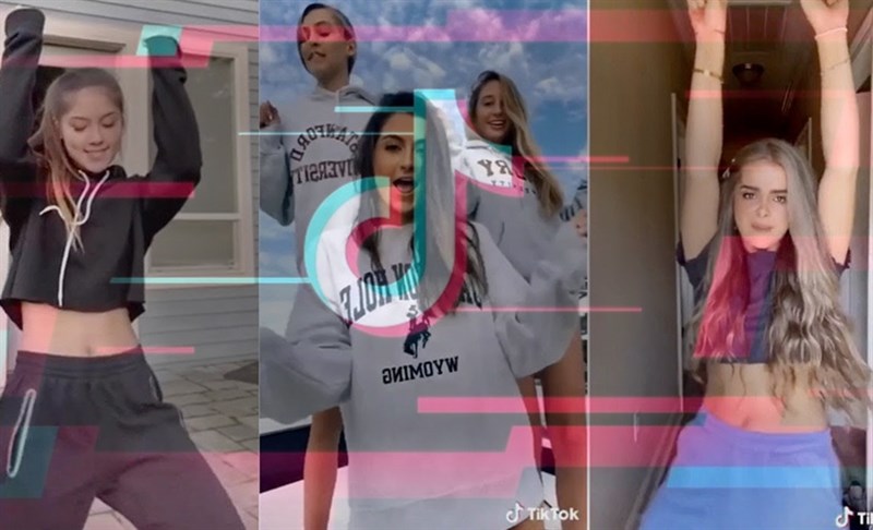 Thực hiện video tik tok c&ugrave;ng bạn b&egrave;