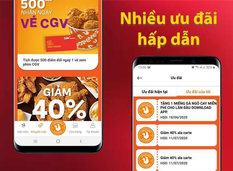 Nhiều ưu đ&atilde;i hấp dẫn