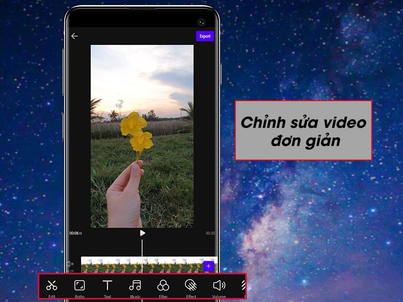 Chỉnh sửa video đơn giản