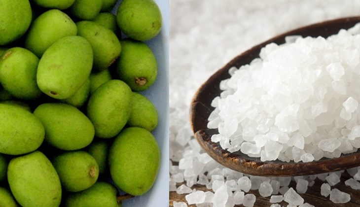 Nguyên liệu món ăn cà na đập