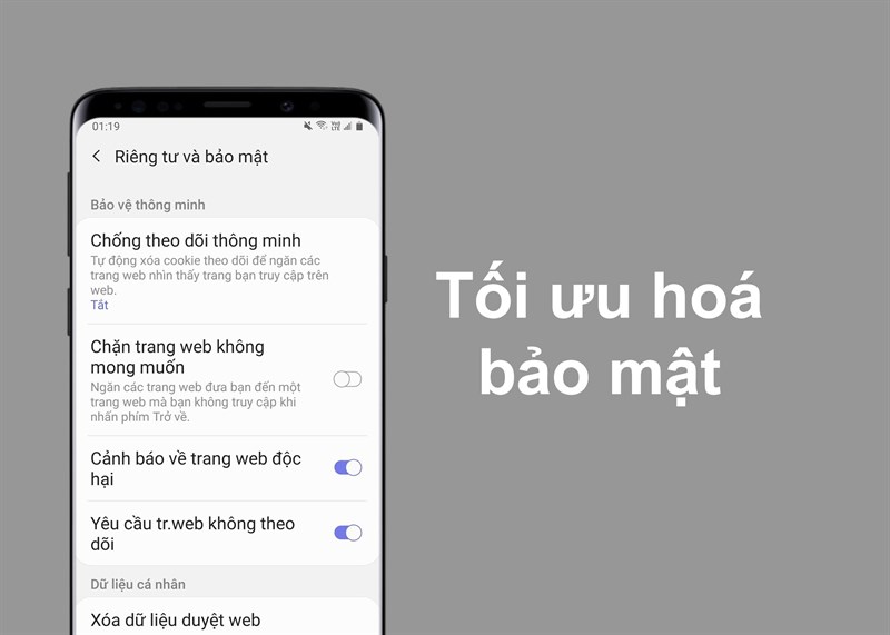 Tối ưu hoá bảo mật