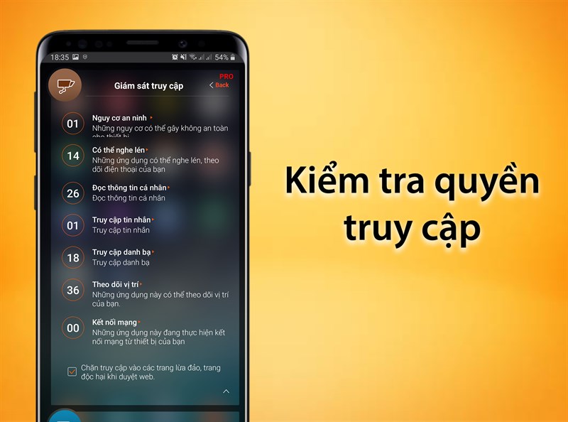 Kiểm tra quyền truy cập