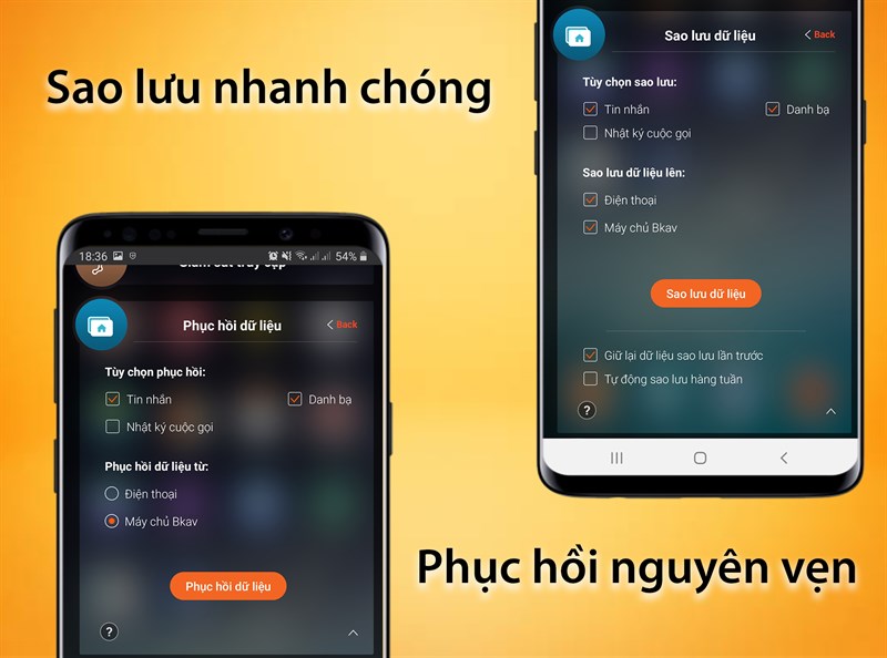 Sao lưu v&agrave; phục hồi dữ liệu nhanh ch&oacute;ng
