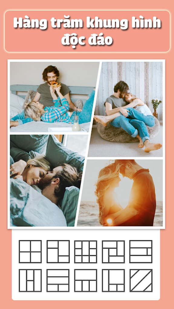Tổng hợp nhiều kiểu khung cho bạn gh&eacute;p ảnh