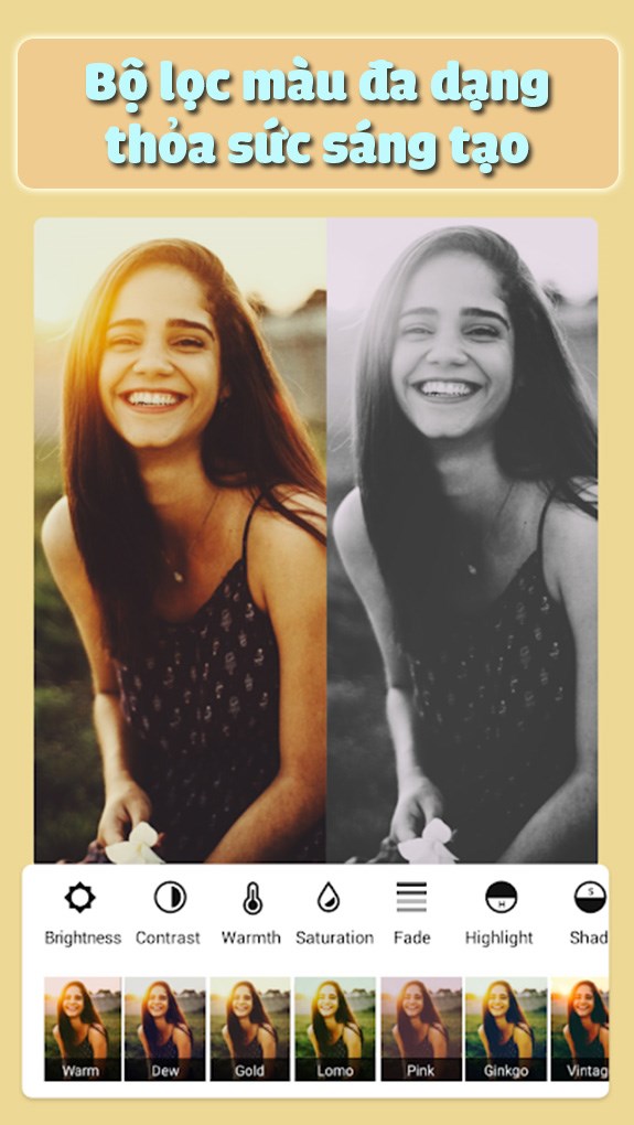 Bộ lọc m&agrave;u phong ph&uacute; v&agrave; hiệu ứng ảnh độc đ&aacute;o&nbsp;