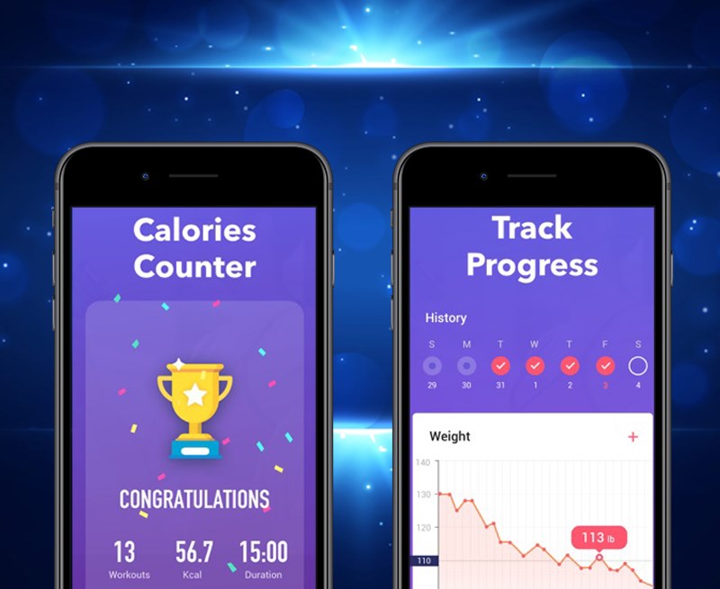 Theo d&otilde;i lượng Calories ti&ecirc;u thụ