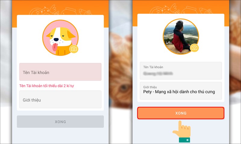 Cập nhật th&ocirc;ng tin t&agrave;i khoản