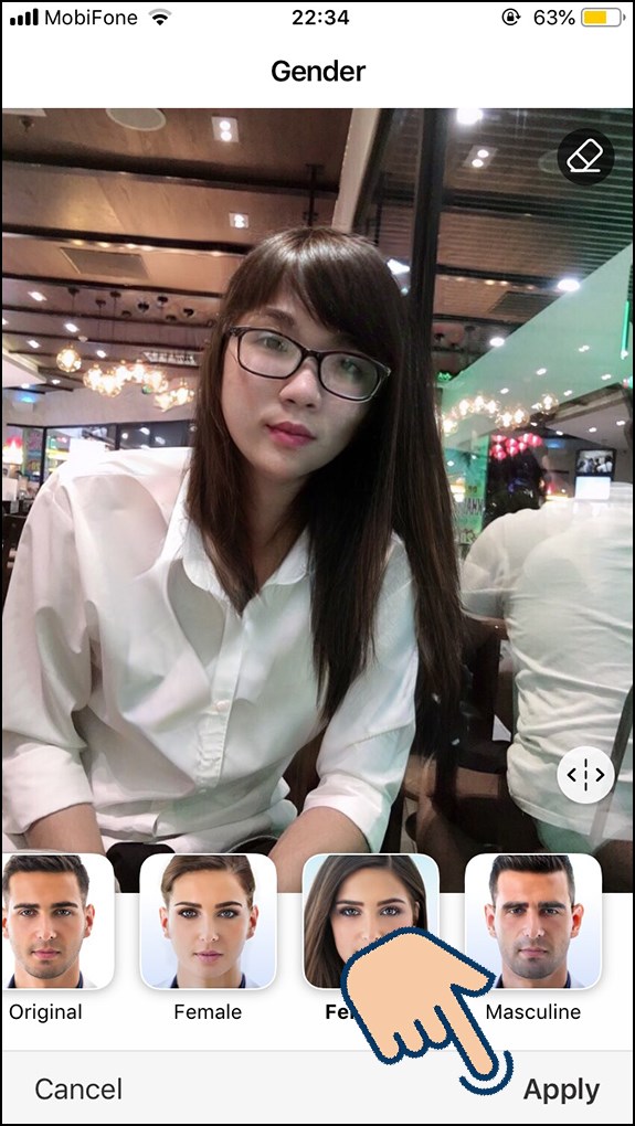 Chọn Apply để xác nhận những thao tác bạn vừa chọn.