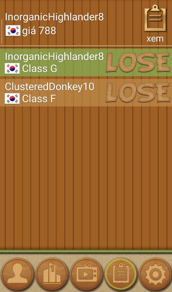 C&aacute;c v&aacute;n đ&aacute;nh cờ của bạn được lưu lại chi tiết