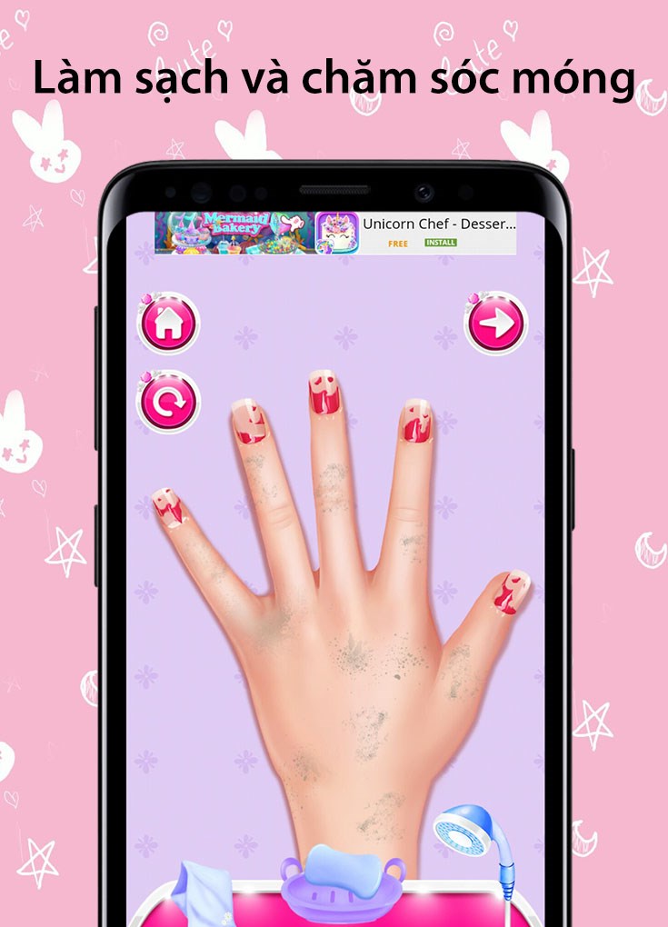 L&agrave;m sạch v&agrave; chăm s&oacute;c m&oacute;ng tay