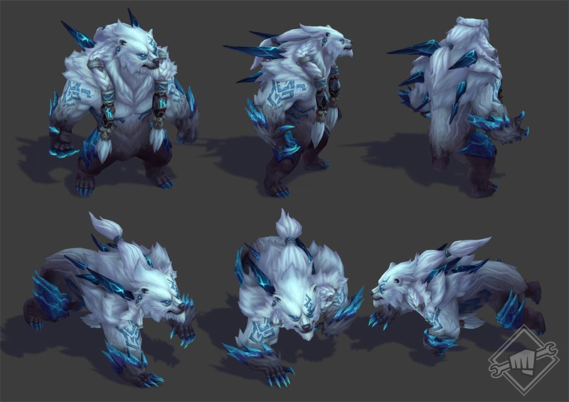 Ngoại hình Volibear