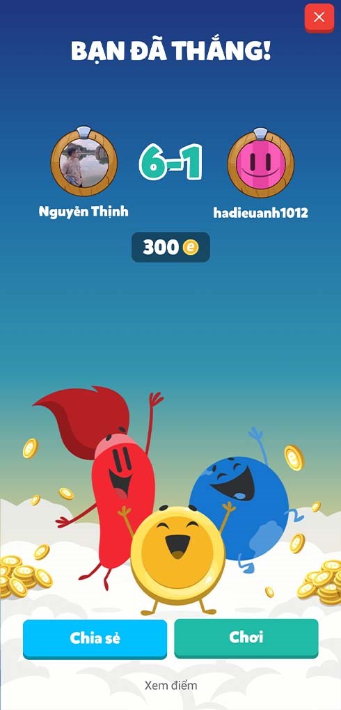 Người chiến thắng l&agrave; người trả lời đ&uacute;ng được nhiều c&acirc;u hỏi hơn