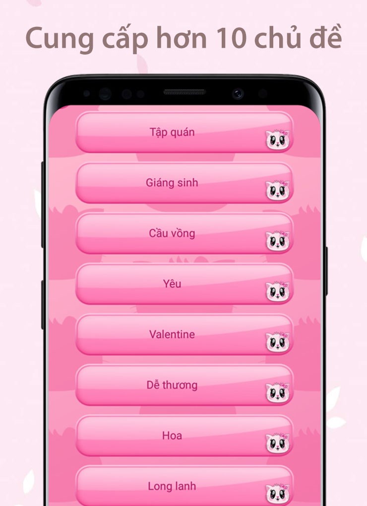 Cung cấp hơn 10 chủ đề b&agrave;n ph&iacute;m