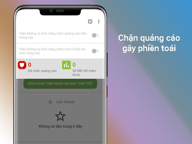 Chặn mọi loại quảng c&aacute;o g&acirc;y phiền to&aacute;i