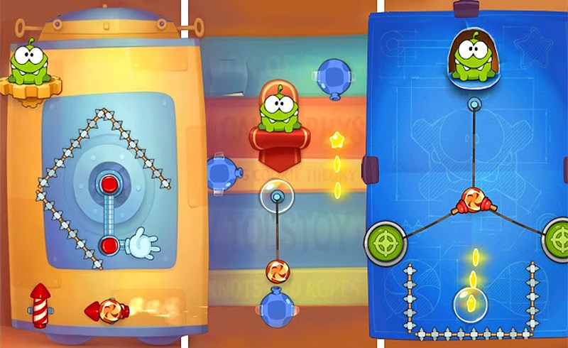 Hãy đến và chinh phục các thử thách của Cut the Rope: Experiments